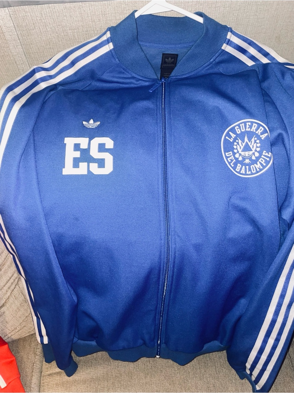 ADIDAS 2XL 2005 EL SALVADOR Jacket-Shoe SET ADIDAS 10.5 ES shoes VINTAGE MATCH